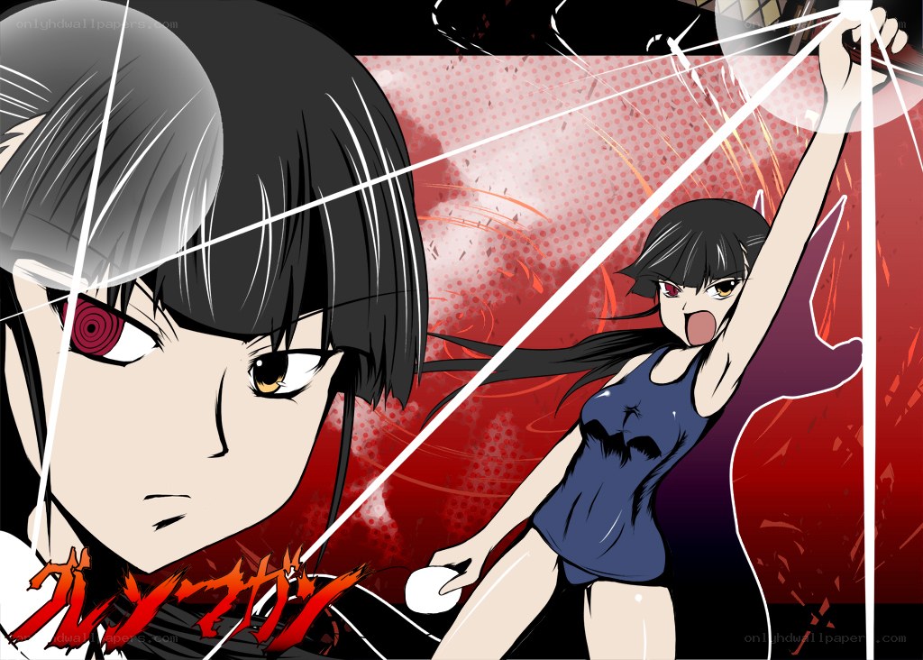 Anime character in action pose