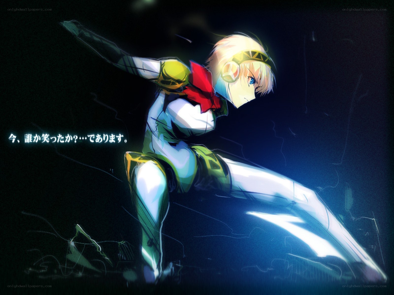 anime character in action pose