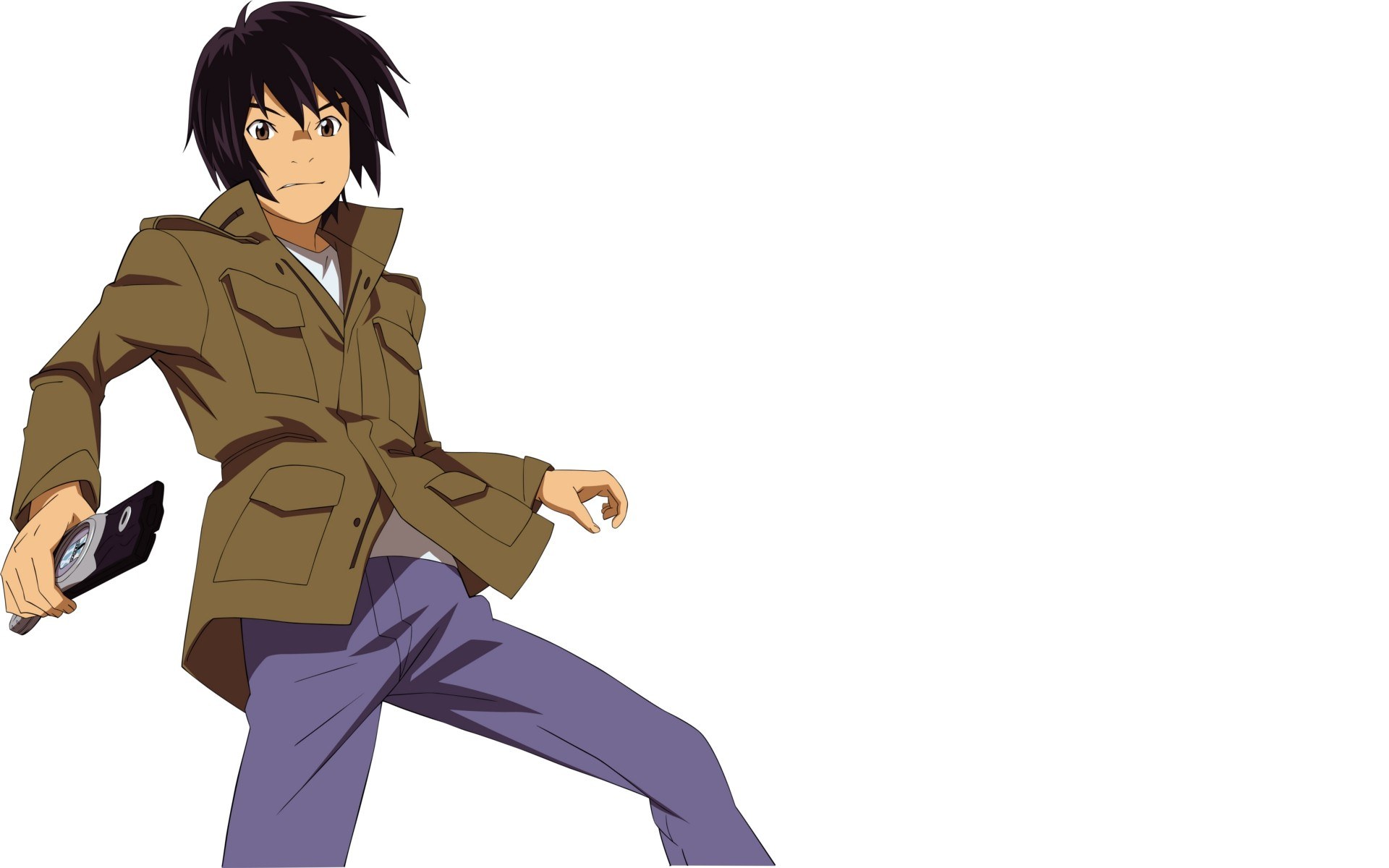 anime character in action pose