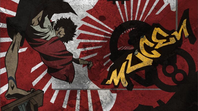 Anime Character in Action — Red, Dramatic, Manga