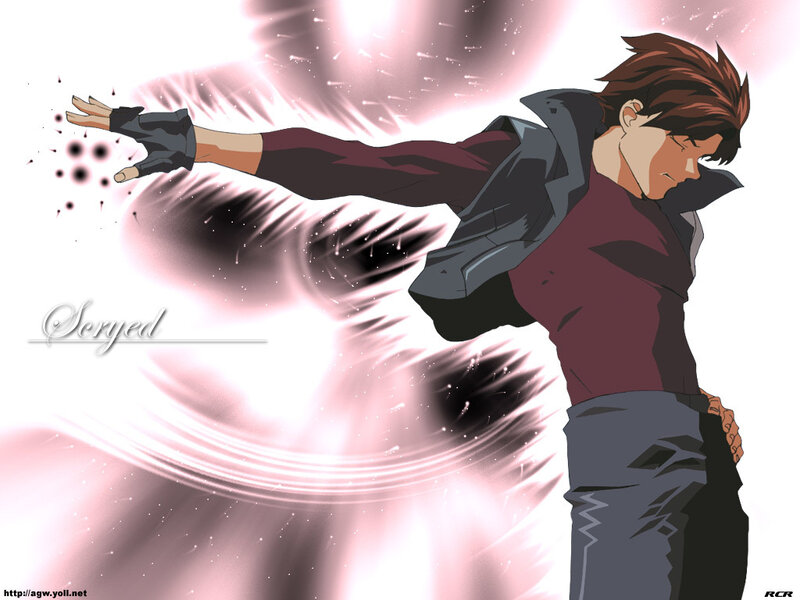 Anime Character in Action — Red