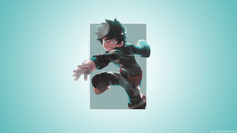 Anime Character in Action — Teal
