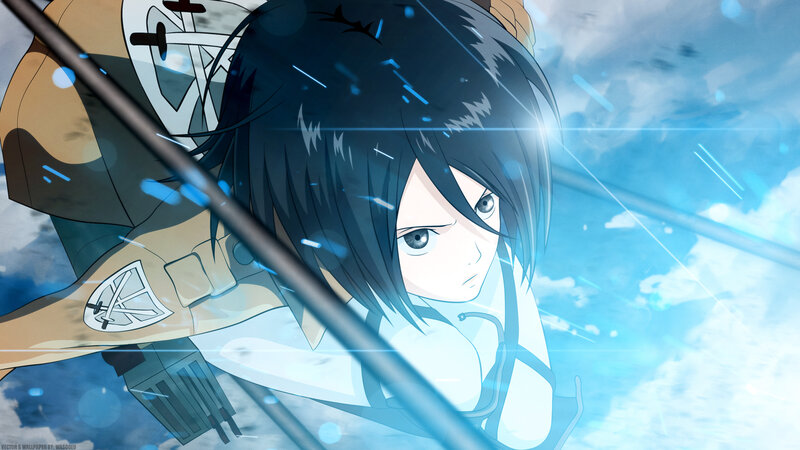 anime character in action
