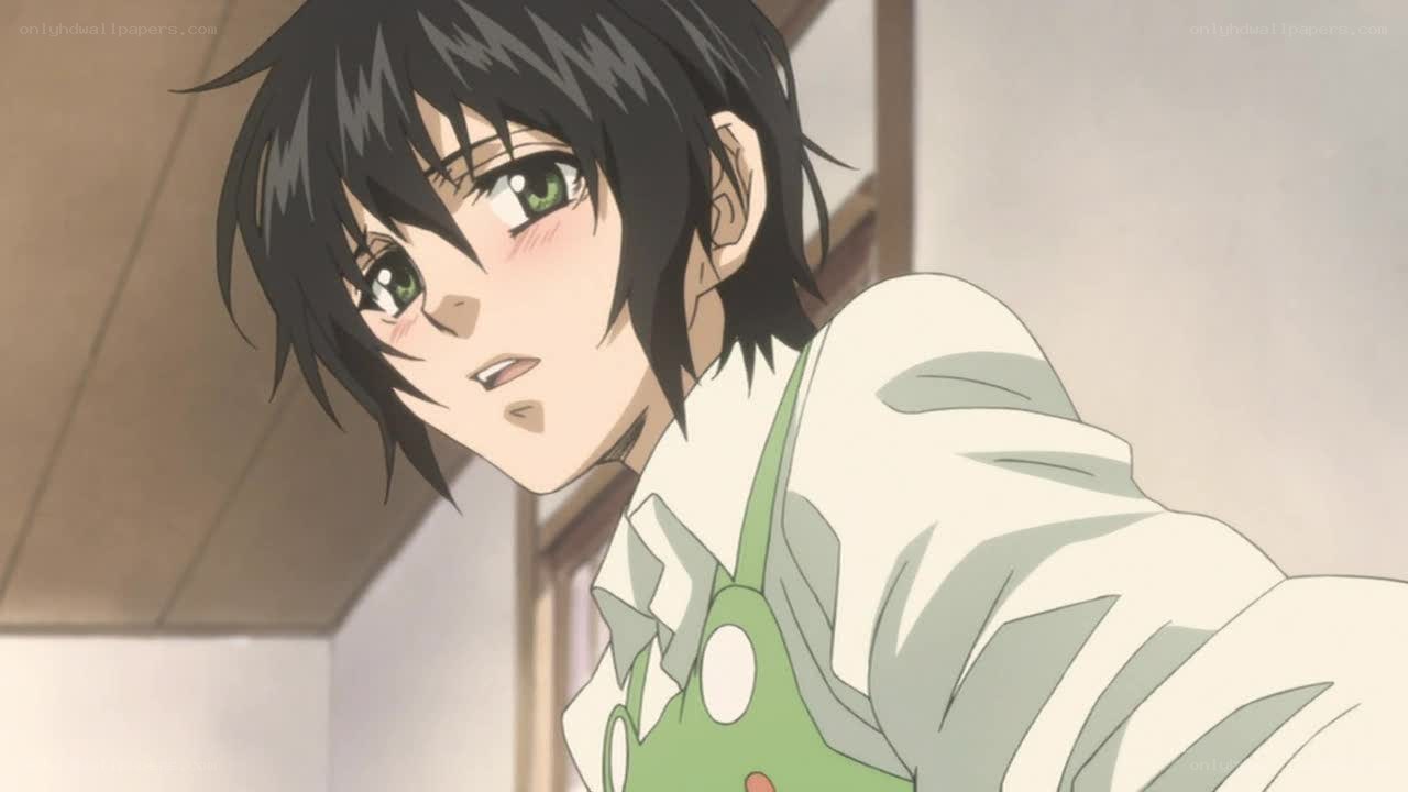 anime character in apron