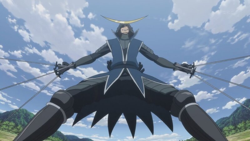 anime character in armor