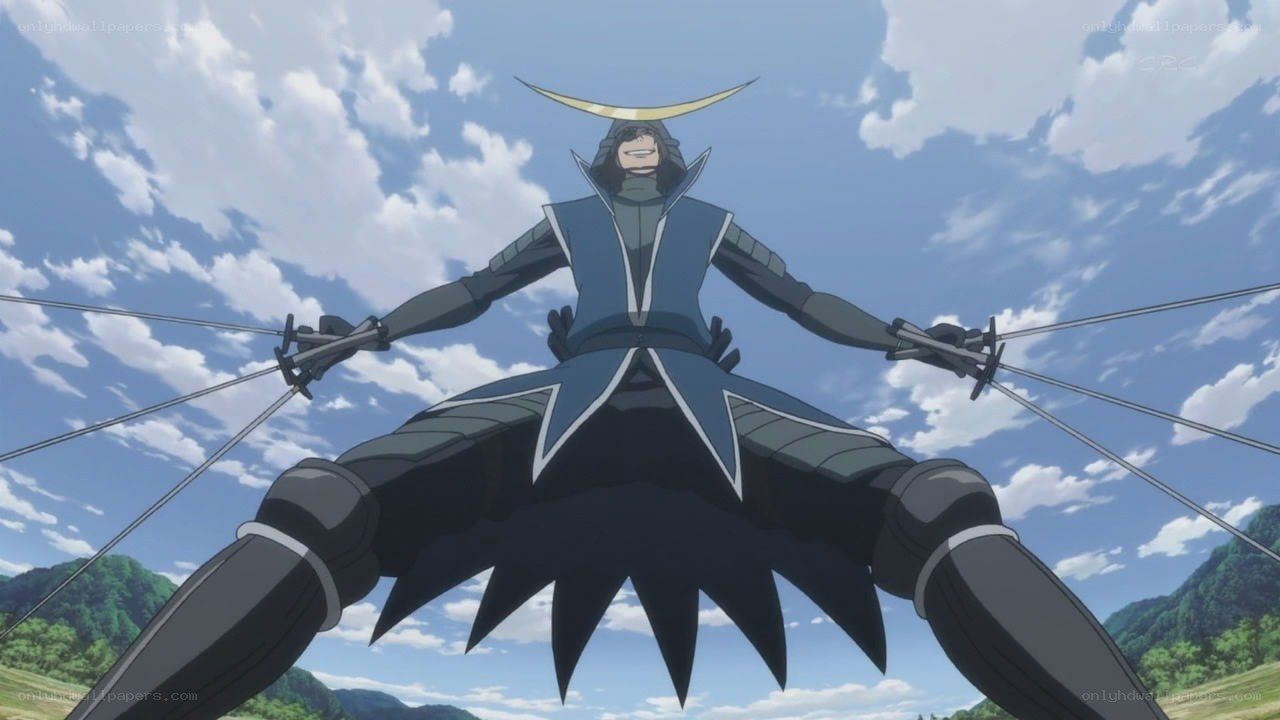 anime character in armor