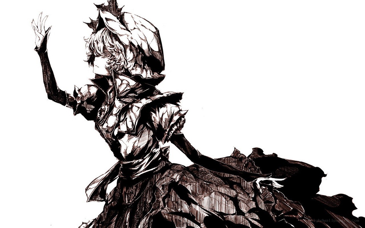 anime character in armor