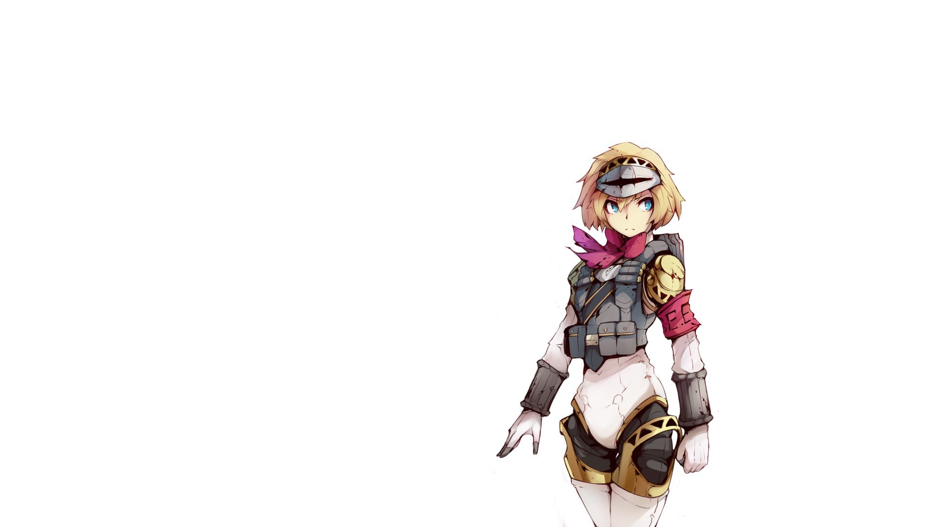 anime character in armor