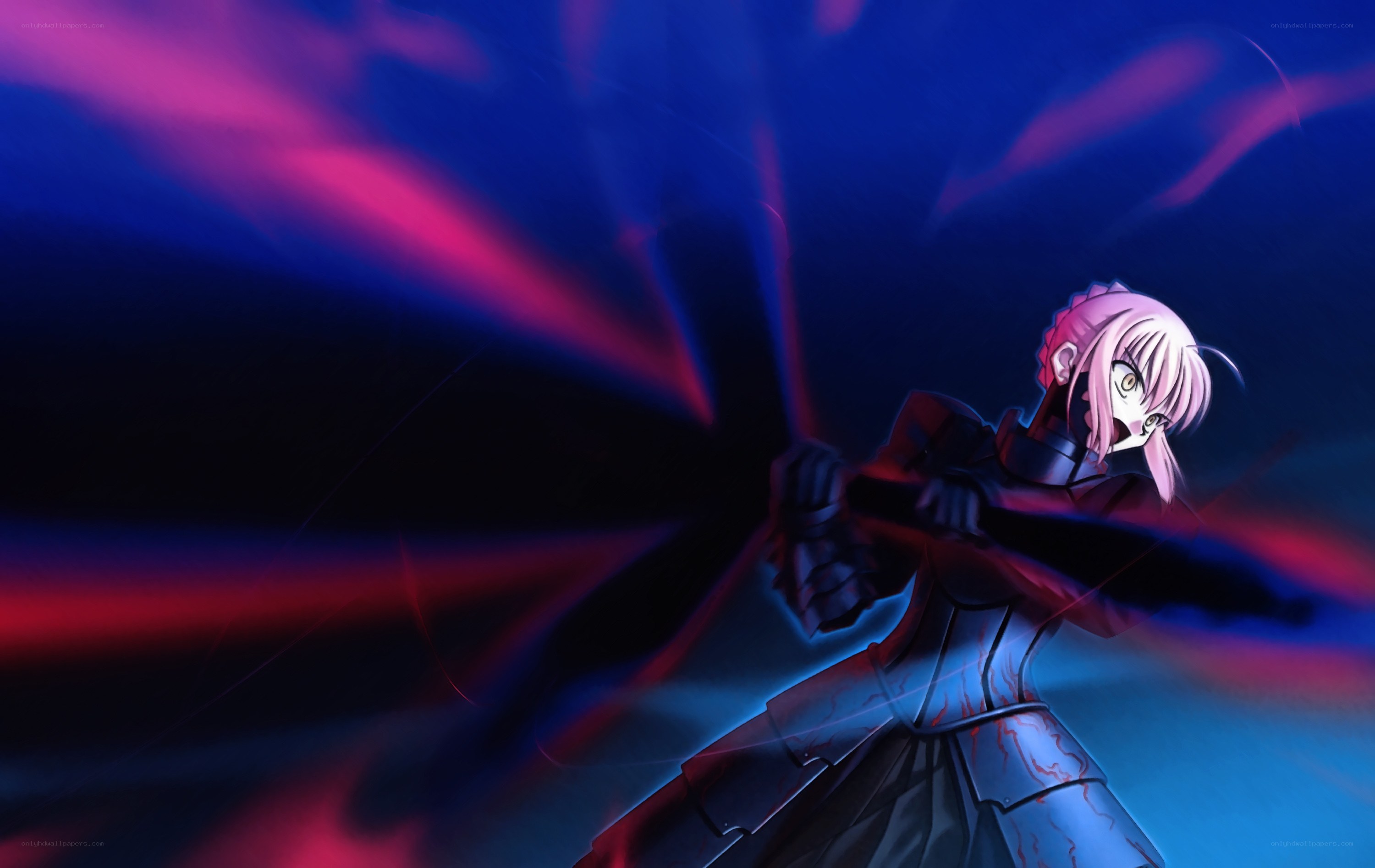 anime character in armor