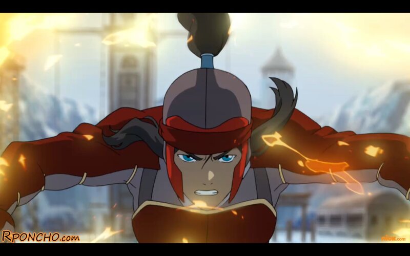 Anime Character in Armor — Red