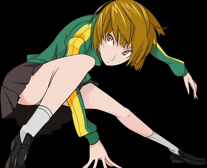 Anime Character in Athletic Pose