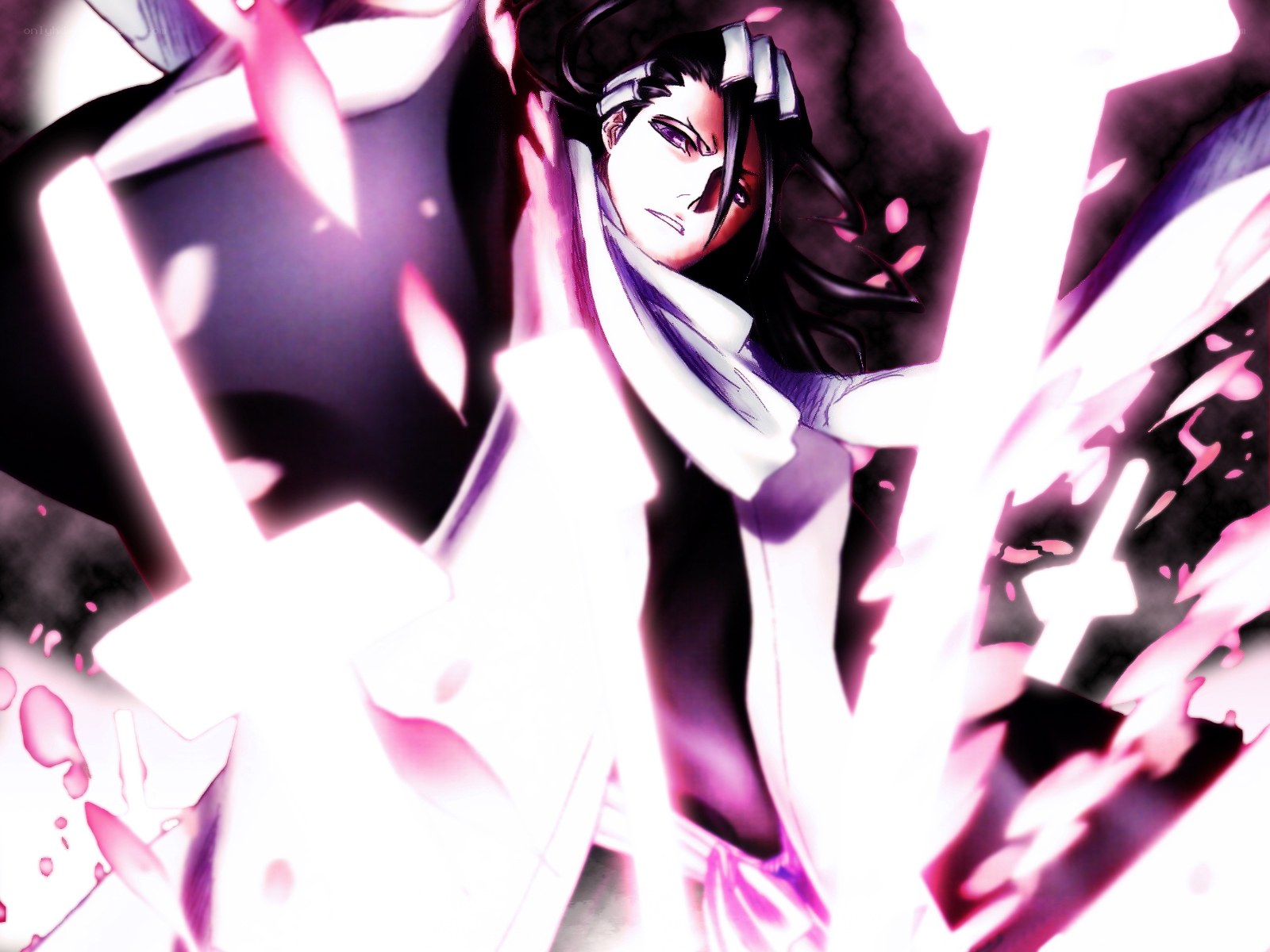 anime character in battle