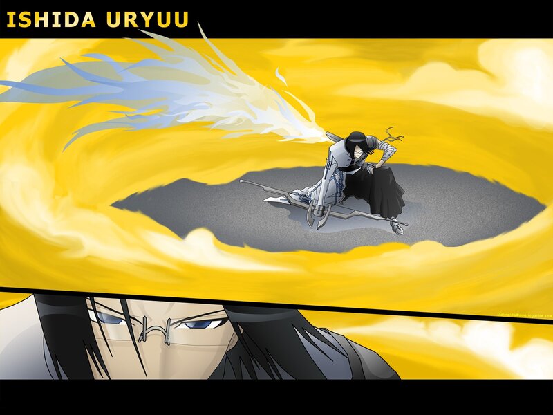 Anime Character in Battle — Yellow, Dramatic