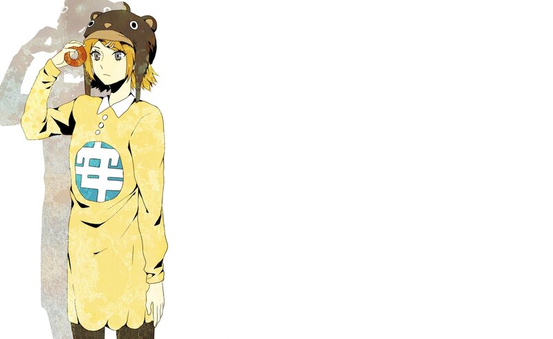 Anime Character in Bear Costume