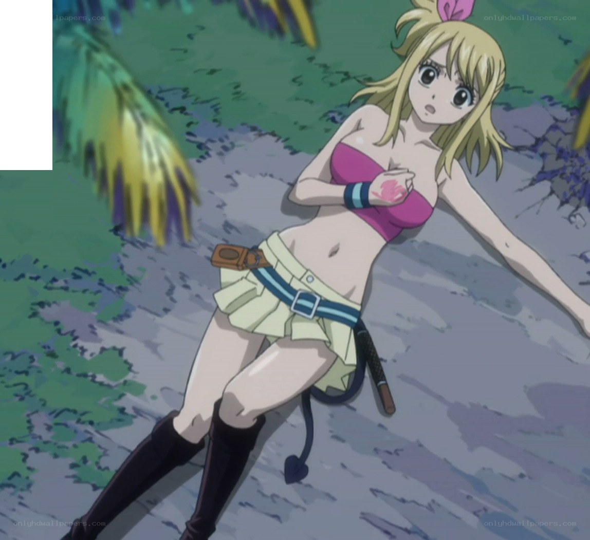 anime character in bikini