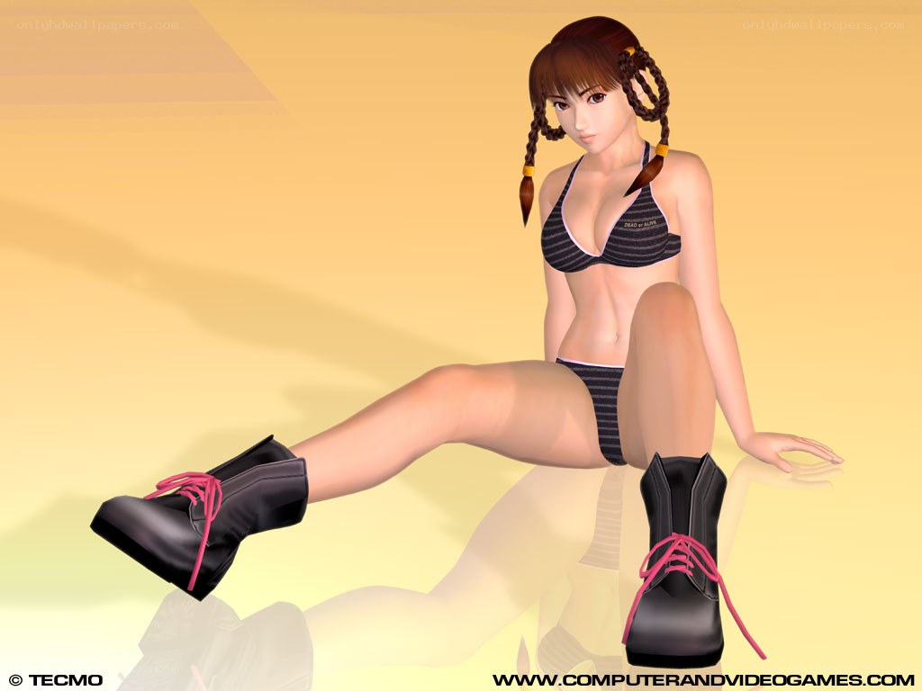 anime character in bikini