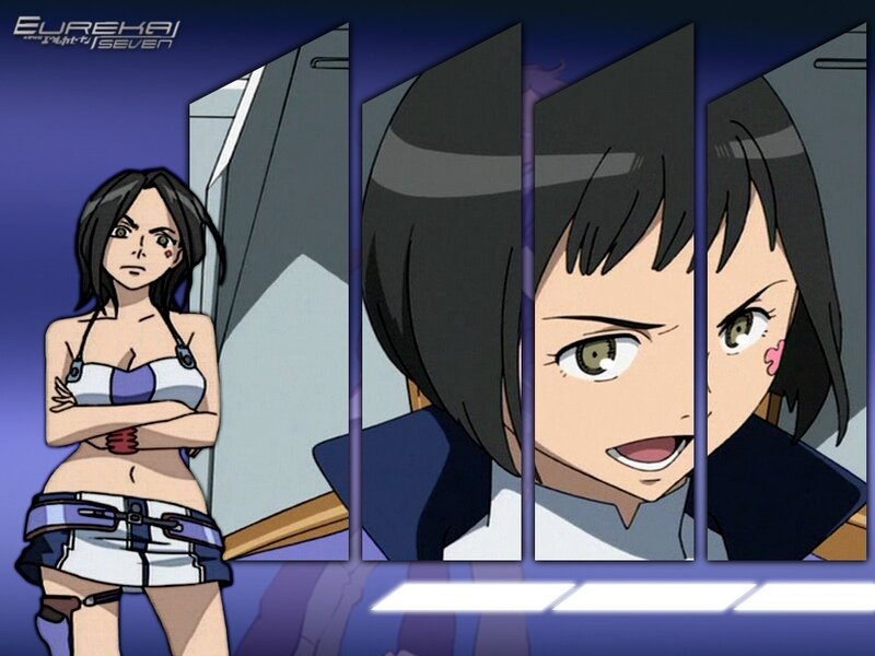 Anime Character in Bikini — Purple