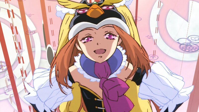 anime character in bird costume