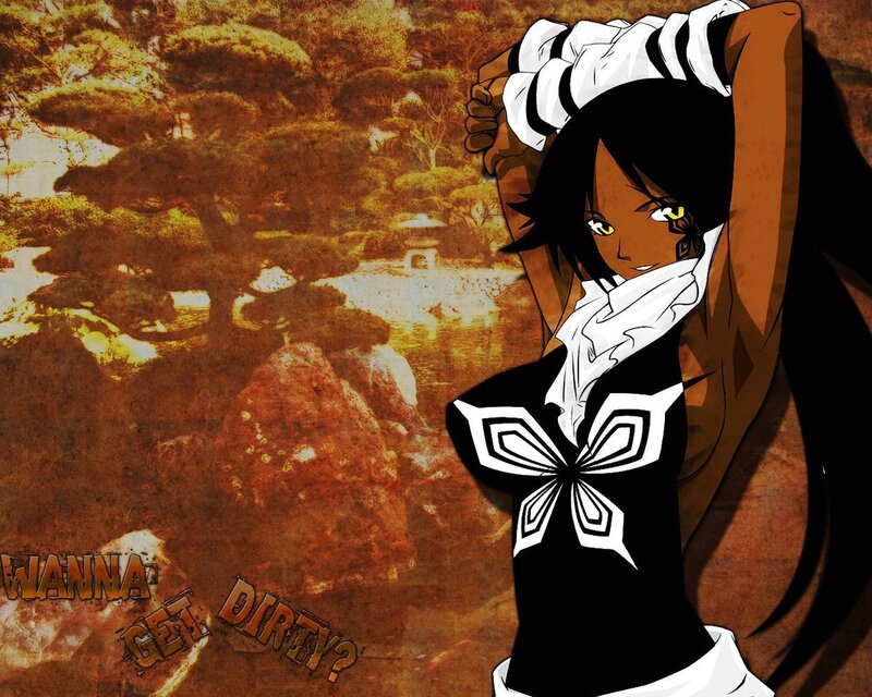 anime character in black and white outfit