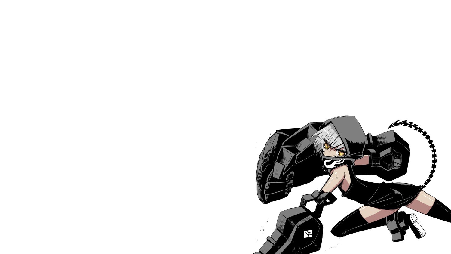 anime character in black armor