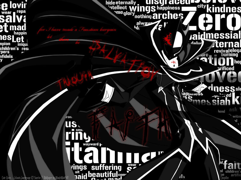 Anime Character in Black Cloak — Dramatic