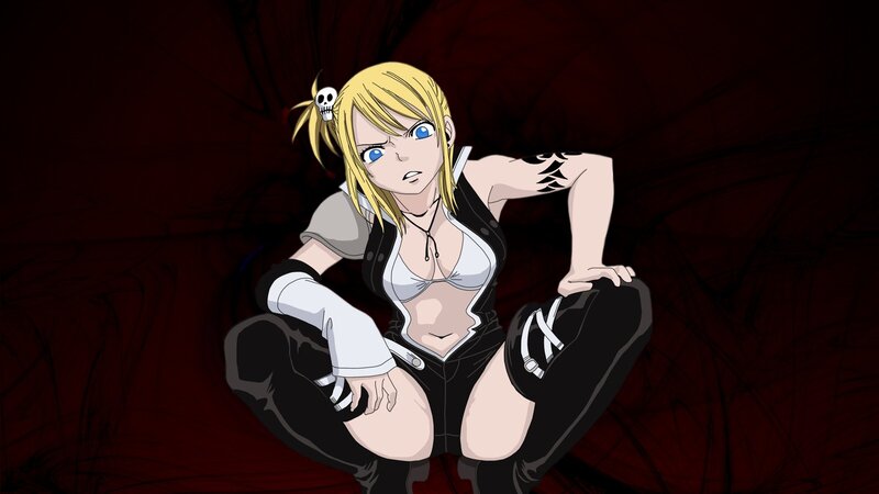 anime character in black outfit