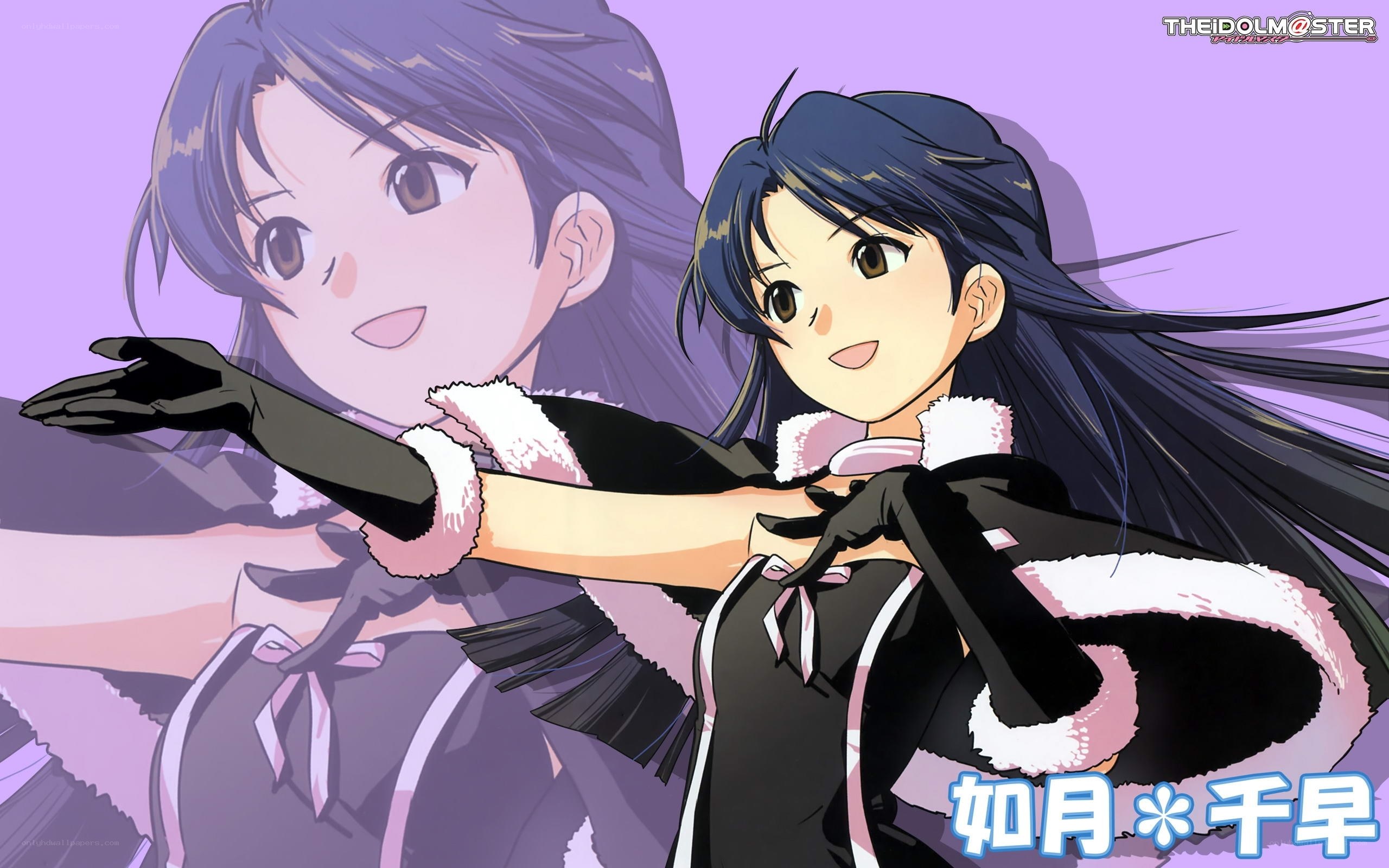 Anime character in black outfit