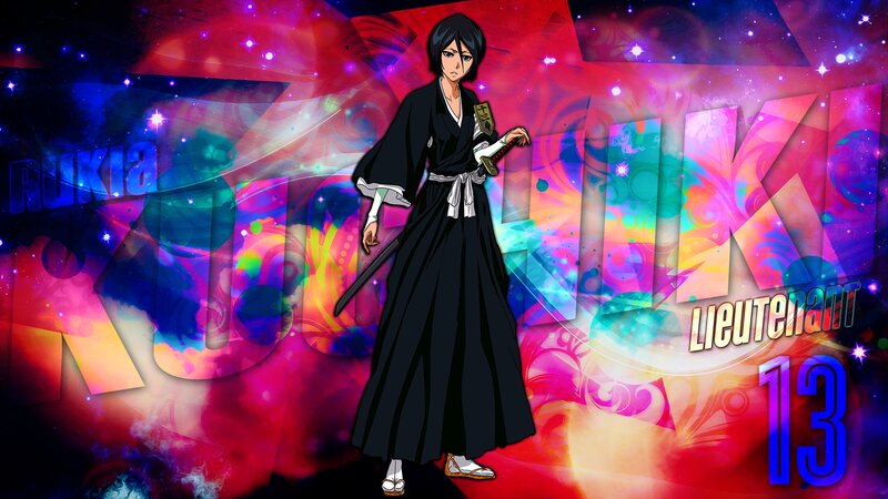 Anime Character in Black Robe — Dramatic, Digital Art