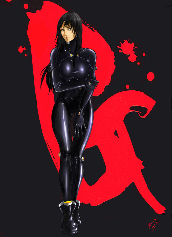 anime character in black suit