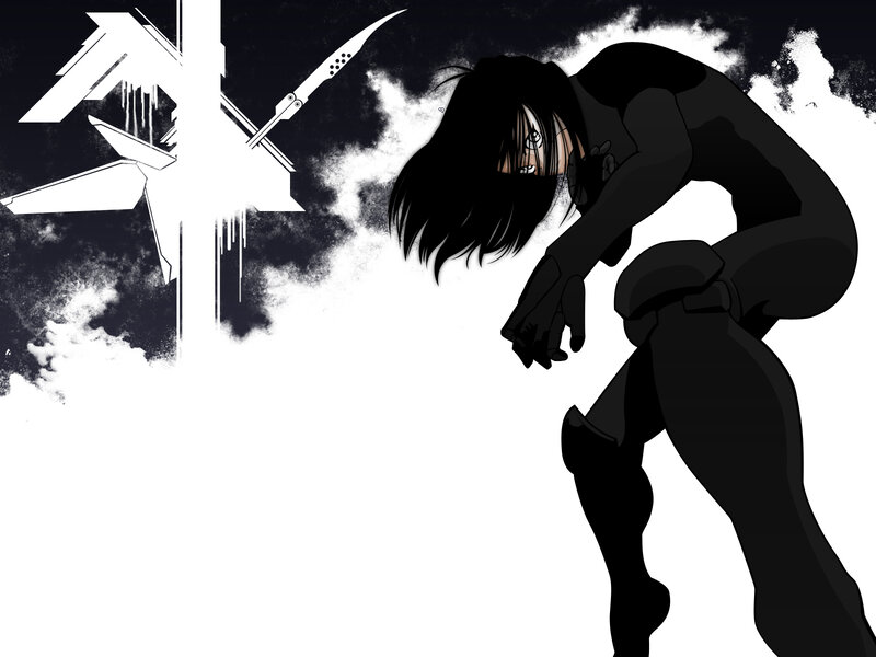 anime character in black suit