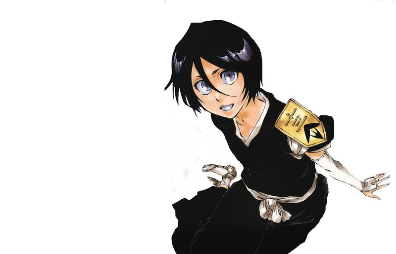 Anime Character in Black Uniform — Dynamic