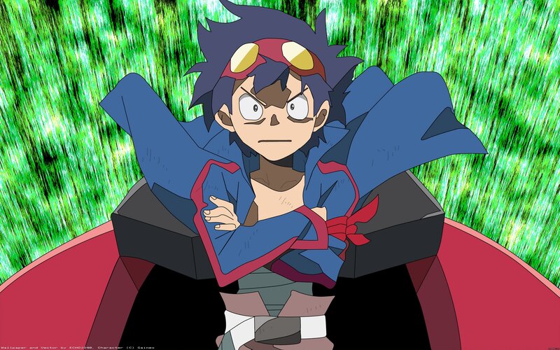 anime character in blue coat