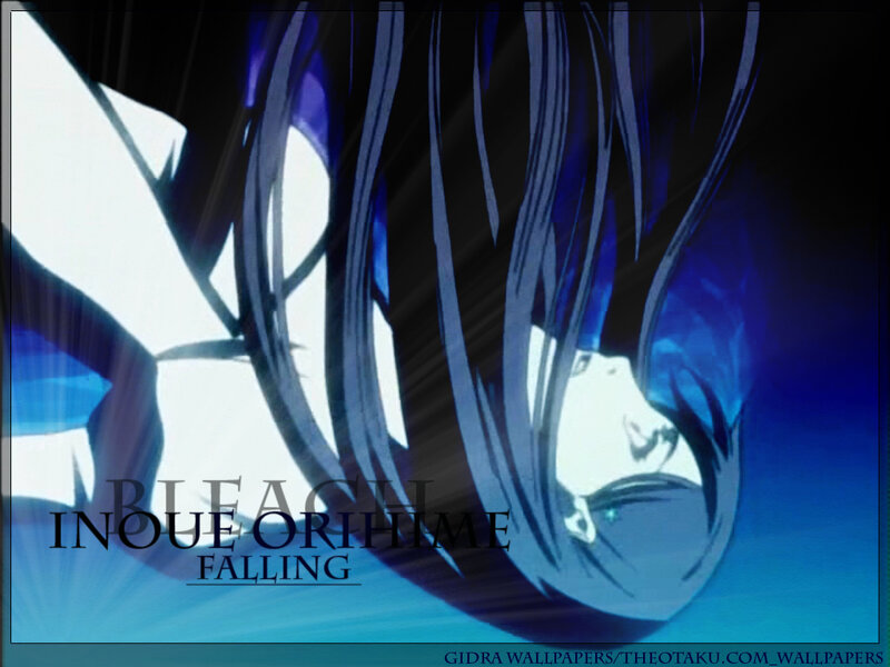 Anime Character in Blue Light — Dramatic