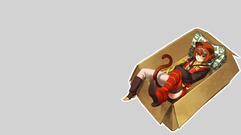 Anime Character in Box — Brown