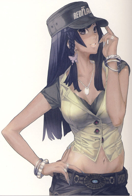 anime character in cap and vest