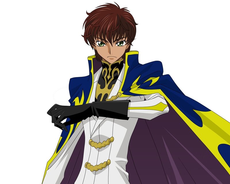 Anime Character in Cape — Blue