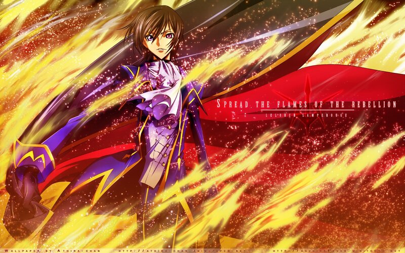 Anime Character in Cape — Red