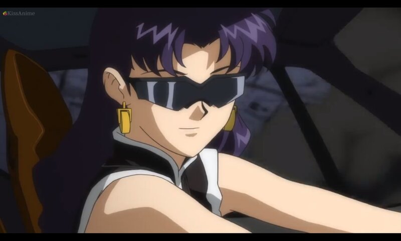 Anime Character in Car — Purple