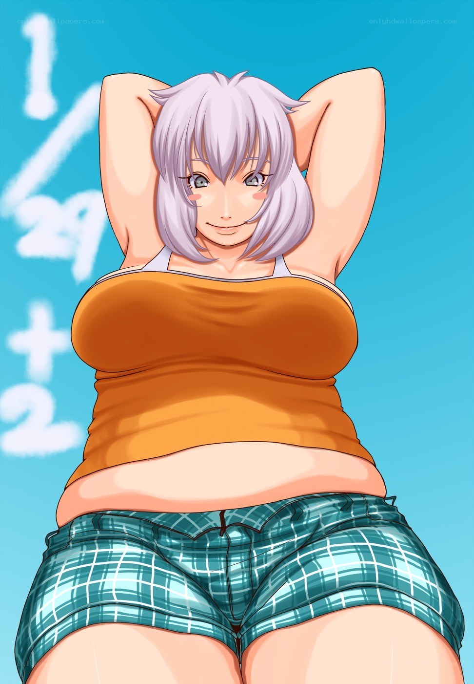 anime character in casual clothes