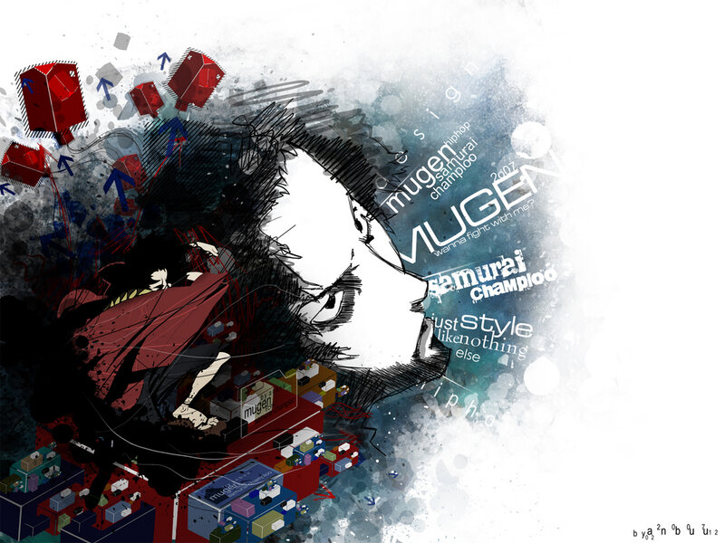 Anime Character in Chaos — Black