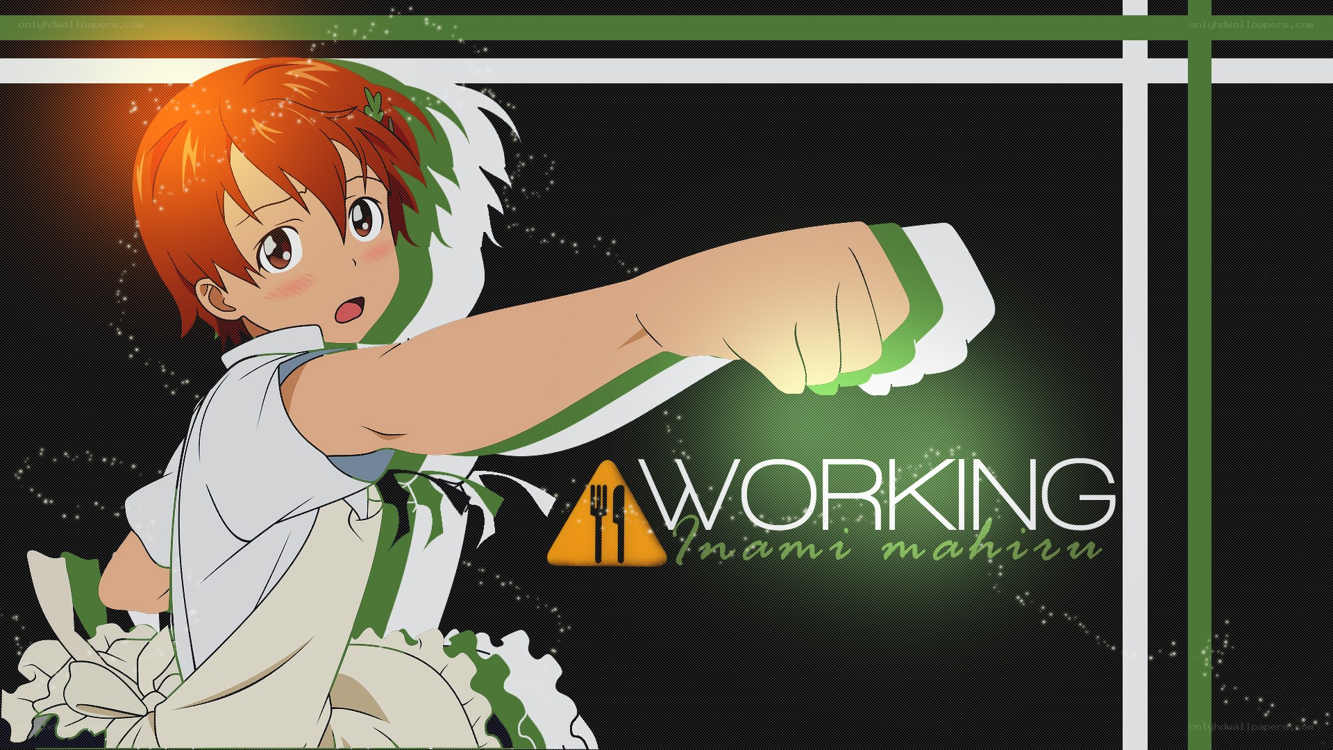 anime character in chef outfit