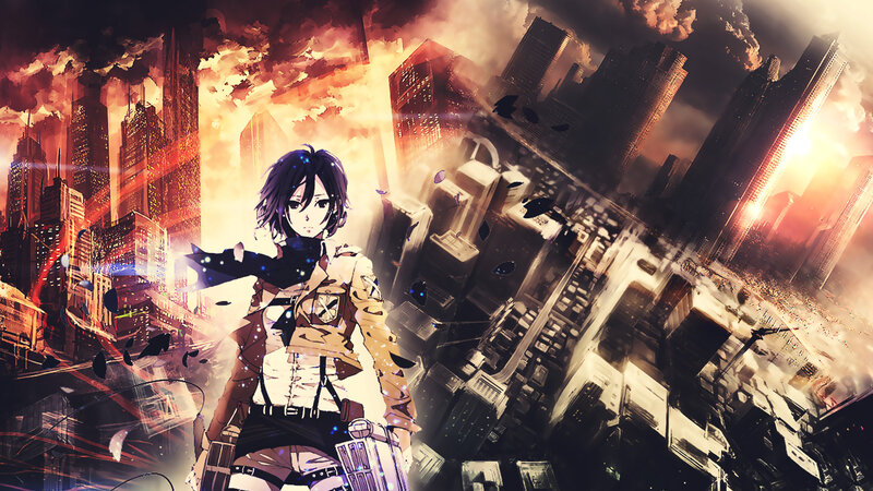 Anime Character in City — Orange