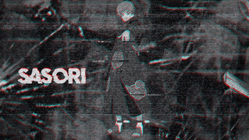Anime Character in Cloak — Black, Dark