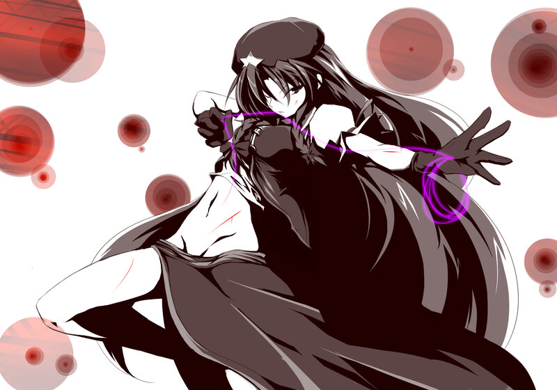 Anime Character in Cloak — Black, Dramatic, Manga