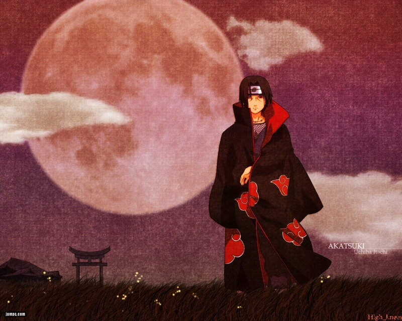 Anime Character in Cloak — Purple