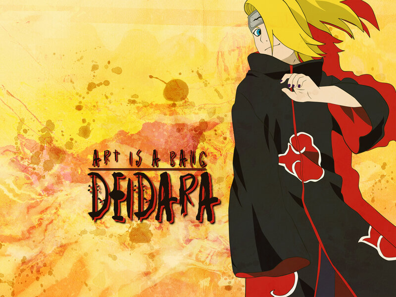 Anime Character in Cloak — Yellow