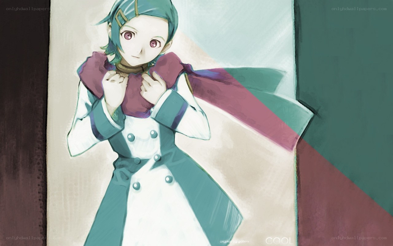 anime character in coat