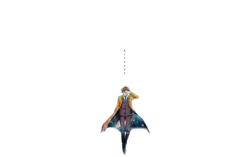 anime character in coat