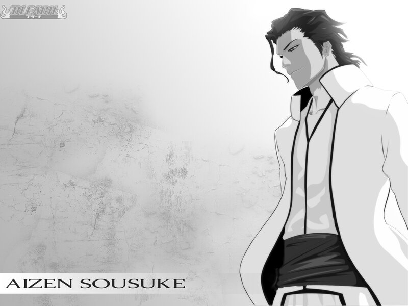 Anime Character in Coat — Black, Serious