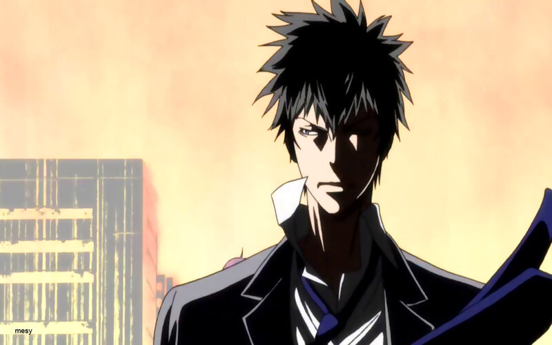 Anime Character in Coat — Orange